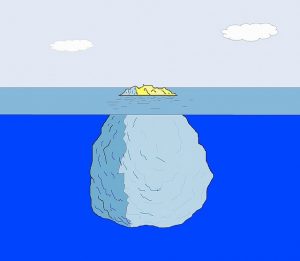La mente como un iceberg